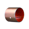Steel Bronze POM (orange) Boundary Lubricating Bushing with Copper Plating
